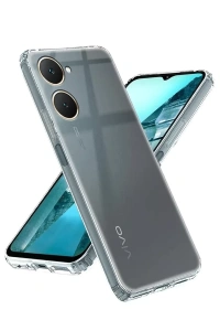 Vivo Y18 Kılıf Lüx Şeffaf Silikon