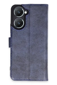 Vivo Y18 Kılıf Trend S Plus Kapaklı Kılıf - Lacivert