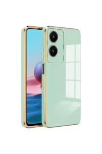 Vivo Y18 Kılıf Volet Silikon - Açık Yeşil