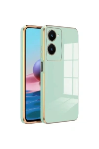 Vivo Y18 Kılıf Volet Silikon - Açık Yeşil