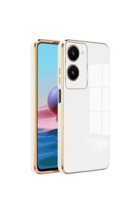 Vivo Y18 Kılıf Volet Silikon - Beyaz