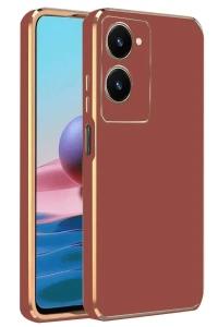 Vivo Y18 Kılıf Volet Silikon - Kırmızı