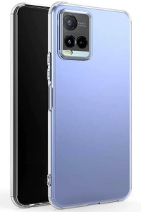 Vivo Y21S Kılıf Lüx Şeffaf Silikon