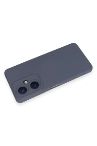Vivo Y27 Kılıf Nano içi Kadife Silikon - Gri