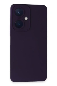 Vivo Y27 Kılıf Nano içi Kadife Silikon - Mor