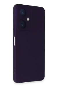 Vivo Y27 Kılıf Nano içi Kadife Silikon - Mor