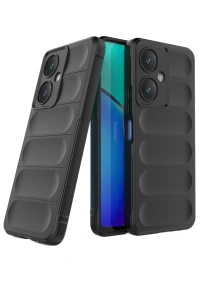 Vivo Y27 Kılıf Optimum Silikon - Siyah