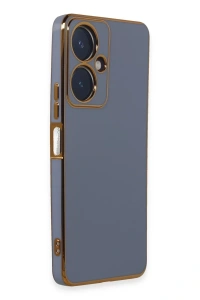 Vivo Y27 Kılıf Volet Silikon - Mavi