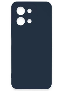 Vivo Y28 Kılıf First Silikon - Lacivert
