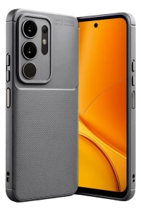 Vivo Y29 4G Auto Focus Karbon Kapak - Gri