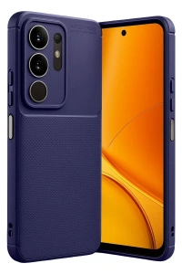 Vivo Y29 4G Auto Focus Karbon Kapak - Lacivert
