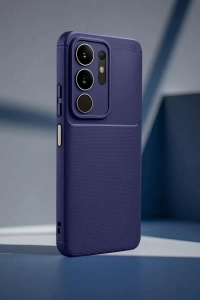 Vivo Y29 4G Auto Focus Karbon Kapak - Lacivert