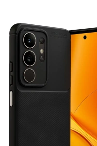 Vivo Y29 4G Auto Focus Karbon Kapak - Siyah
