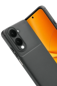 Vivo Y29S Auto Focus Karbon Kapak - Gri