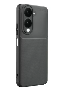 Vivo Y29S Auto Focus Karbon Kapak - Gri