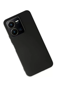 Vivo Y35 Kılıf First Silikon - Siyah