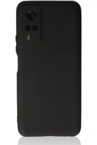 Vivo Y53S Kılıf First Silikon - Siyah