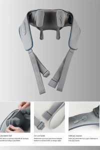 VNB-01 U Tipi Ergonomik Boyun Masaj Cihazı