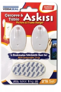 Vodaseal Çerçeve ve Tablo Askısı 2’li Set