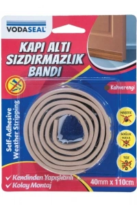 Vodaseal Kapı Altı Sızdırmazlık Bandı 40 mm 110 cm Kahverengi