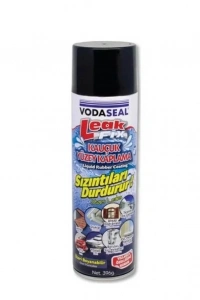 Vodaseal Leak Fix Kauçuk İzolasyon Spreyi 396 gr Siyah