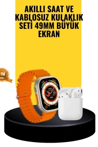 Watch 9 Max Akıllı Saat Sesli Görüşme Özellikli Kulaklık Seti