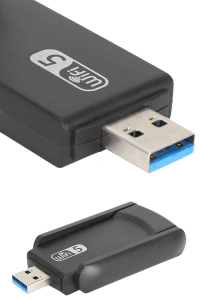 Wifi Adaptörü Bt5.0 Wifi 2si Bir Arada Çift Bantlı Çift Anten