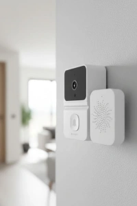 WiFi Akıllı Kapı Zili Kamera Gece Görüşlü Çift Yönlü Sesli