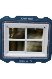 Wıson WS-5585 Çok Fonksiyonlu 3 Solar Panelli 400W Spot Aydınlatma
