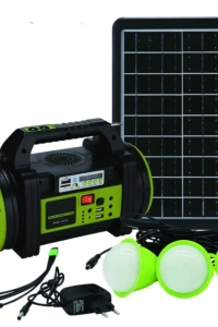 Wıson WS-5683 Şarjlı 30w Solar Şarjlı Ev Aydınlatma Seti Radyo Ve Fan Powebank