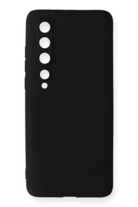 Xiaomi Mi 10 Kılıf First Silikon - Siyah