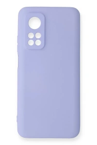 Xiaomi Mi 10T Kılıf Nano içi Kadife Silikon - Lila