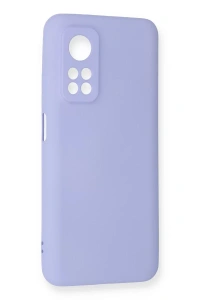 Xiaomi Mi 10T Kılıf Nano içi Kadife Silikon - Lila