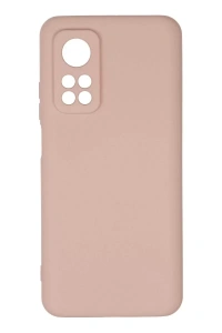Xiaomi Mi 10T Kılıf Nano içi Kadife Silikon - Pudra