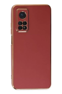 Xiaomi Mi 10T Kılıf Volet Silikon - Kırmızı