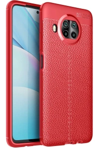Xiaomi Mi 10T Lite Kılıf Auto Focus Kapak - Kırmızı