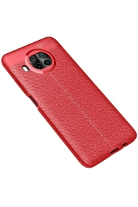 Xiaomi Mi 10T Lite Kılıf Auto Focus Kapak - Kırmızı