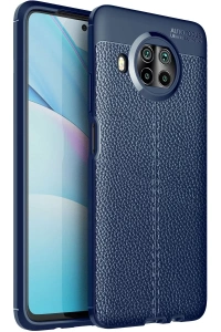 Xiaomi Mi 10T Lite Kılıf Auto Focus Kapak - Lacivert