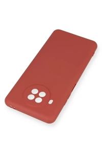 Xiaomi Mi 10T Lite Kılıf Nano içi Kadife Silikon - Kiremit