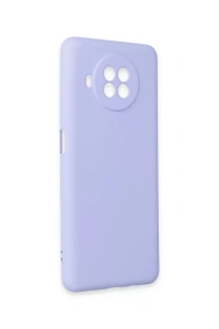 Xiaomi Mi 10T Lite Kılıf Nano içi Kadife Silikon - Lila
