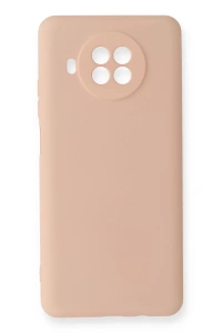 Xiaomi Mi 10T Lite Kılıf Nano içi Kadife Silikon - Pudra