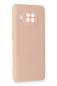 Xiaomi Mi 10T Lite Kılıf Nano içi Kadife Silikon - Pudra