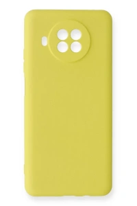 Xiaomi Mi 10T Lite Kılıf Nano içi Kadife Silikon - Sarı