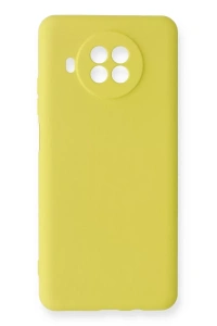 Xiaomi Mi 10T Lite Kılıf Nano içi Kadife Silikon - Sarı