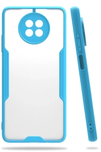Xiaomi Mi 10T Lite Kılıf Platin Silikon - Mavi