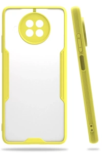 Xiaomi Mi 10T Lite Kılıf Platin Silikon - Sarı