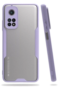 Xiaomi Mi 10T Pro Kılıf Platin Silikon - Lila