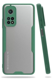 Xiaomi Mi 10T Pro Kılıf Platin Silikon - Yeşil