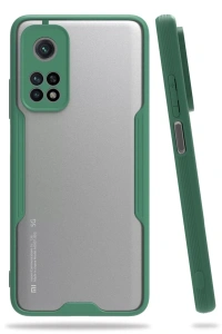 Xiaomi Mi 10T Pro Kılıf Platin Silikon - Yeşil