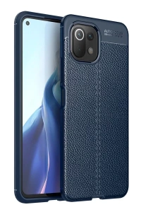 Xiaomi Mİ 11 Lite Kılıf Auto Focus Kapak - Lacivert